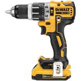 Parafusadeira E Furadeira De Impacto 20v 1/2" 13mm 2vvr - Dcd796d2 - Dewalt Black &amp; Decker