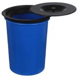 Lixeira De Aço Inox Embutir Para Pia Bancada 5 Litros - Lix-001 - Stillus Home Stillus Home