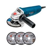 Esmerilhadeira Gws 850 220 Volts + 3 Discos - 0615a001z6000 - Bosch Bosch