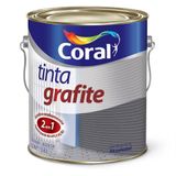 Tinta Grafite Sintética Fosca Clara 3,6 Litros - Coral Coral