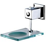Saboneteira Vidro Quadrada 1035 C/91 - 895634 - Stoc Stoc