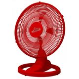 Ventilador Oscilante De Mesa E Parede  vermelho 50cm Bivolt 170 Watts - 675435 - Venti Delta Venti-delta