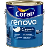 Tinta Creme Renova 3,2 Litros Palha - 5317960 - Coral Coral