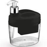 Porta Detergente E Bucha Preto - 7840 - Arthi Arthi