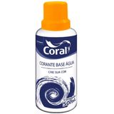 Corante Líquido À Base De Água 50ml Amarelo - 5202607 - Coral Coral