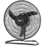 Ventilador Oscilante De Mesa Preto Com Grade Pp 50cm - 51.01-1109 - Tron Tron
