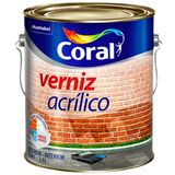 Verniz Acrílico Incolor 3,6 Litros - Coral Coral