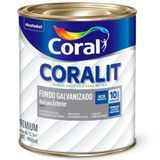 Fundo Galvanizado Coralit Fosco Branco - Coral Coral