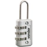 Cadeado 3 Com Segredo Cinza - 32 52 120 000 - Vonder Vonder