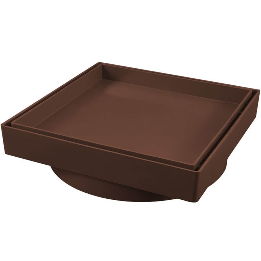 Ralo Invisível 15x15cm Marrom - 1618 - Estrela Estrela