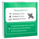 Cápsula De Solo Inteligente De Manjericão Rubi - Substrato, Nutrientes E Sementes. Refil Para Horta Inteligente. - Cap-mjr-v01 - Brota Brota