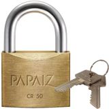 Cadeado Com Mesmo Segredo Cr50 Com 2 Chaves - 0100500cx02 - Papaiz Papaiz