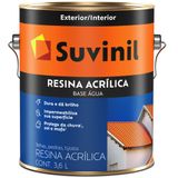 Resina Acrílica A Base D&#39; Água 3.6 Litros Cerâmica Telha - 50219201 - Suvinil Suvinil