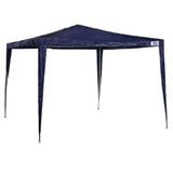 Gazebo Ráfia Azul 3x3 Metros - 3538 - Mor Mor