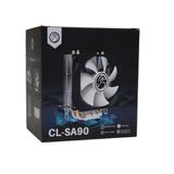 Cooler Gamer Bpc Cl-sa90 100w 2 Heatpipes Para Intel E Amd