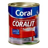 Esmalte Sintético Coralit Tradicional Alto Brilho Verde Folha 225ml - Coral Coral