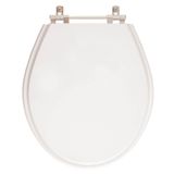 Tampa De Vaso Poliéster Ravena Branco Para Bacia Deca 1.6gpf 6lpf