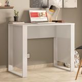 Escrivaninha 90cm Office Morada - Branco