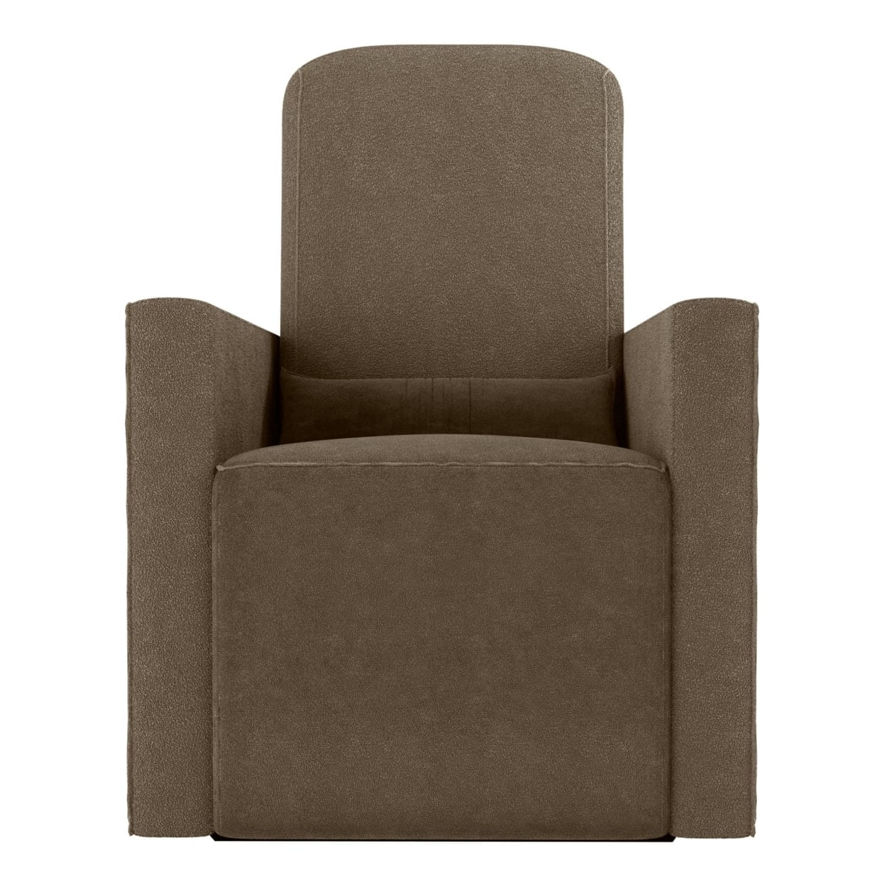 Poltrona Annecy Com Puff Bege Bucle F498