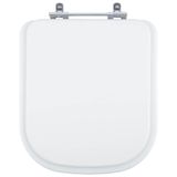 Tampa De Vaso Poliéster Gap Branco Para Bacia Roca 6lpf