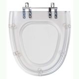 Tampa De Vaso Poliéster Eros Transparente Para Louça Incepa