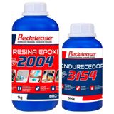 Resina Epoxi 2004 Com 7,5 Kg + Um Pigmento 100gr