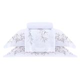 Jogo Cama Solteiro Percalle 180 Fios Orquidario Buddemeyer