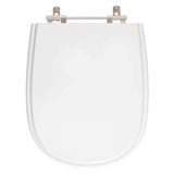 Tampa De Vaso Poliéster Paris Branco Para Bacia Ideal Standard