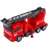Carrinho De Bombeiro Brinquedo Infantil Escada Som E Luz