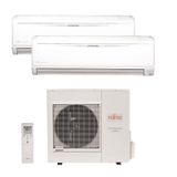 Ar Condicionado Multi Bi Split Inverter Fujitsu 1x18000+1x24000 BTUs QF 220V 1F AOBG36LBTA4