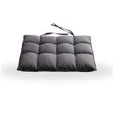 Assentos De Cadeira Futon 40x40 Em Sued Liso - Shop Grafite