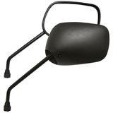 Par Retrovisor Titan 125 150 1999 A 2000 Preto 9mm Gvs