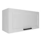 Armario Aereo Basculante 1p 80 Cm Mdf Cz3316 Branco Tecno Mobili