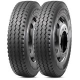 Kit 2 Pneu 295/80r22.5 Xbri 154/149k 18pr Tl Mix Works A1