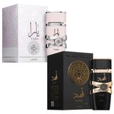 Perfume Asad Masculino + Perfume Yara Rosa 100ml Eau De Parfum: Sinta A Aura Da Sofisticação