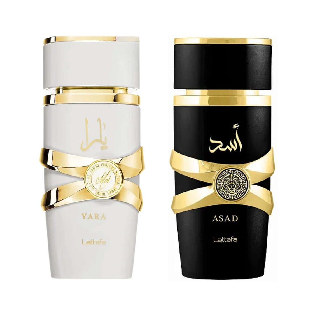 Perfume Feminino Yara Moi 100ml + Perfume Asad Preto 100ml Eau De