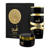 Perfume Asad Preto Masculino 100ml Parfum Com Hidratante Asad: O Toque Perfeito Para Sua Pele