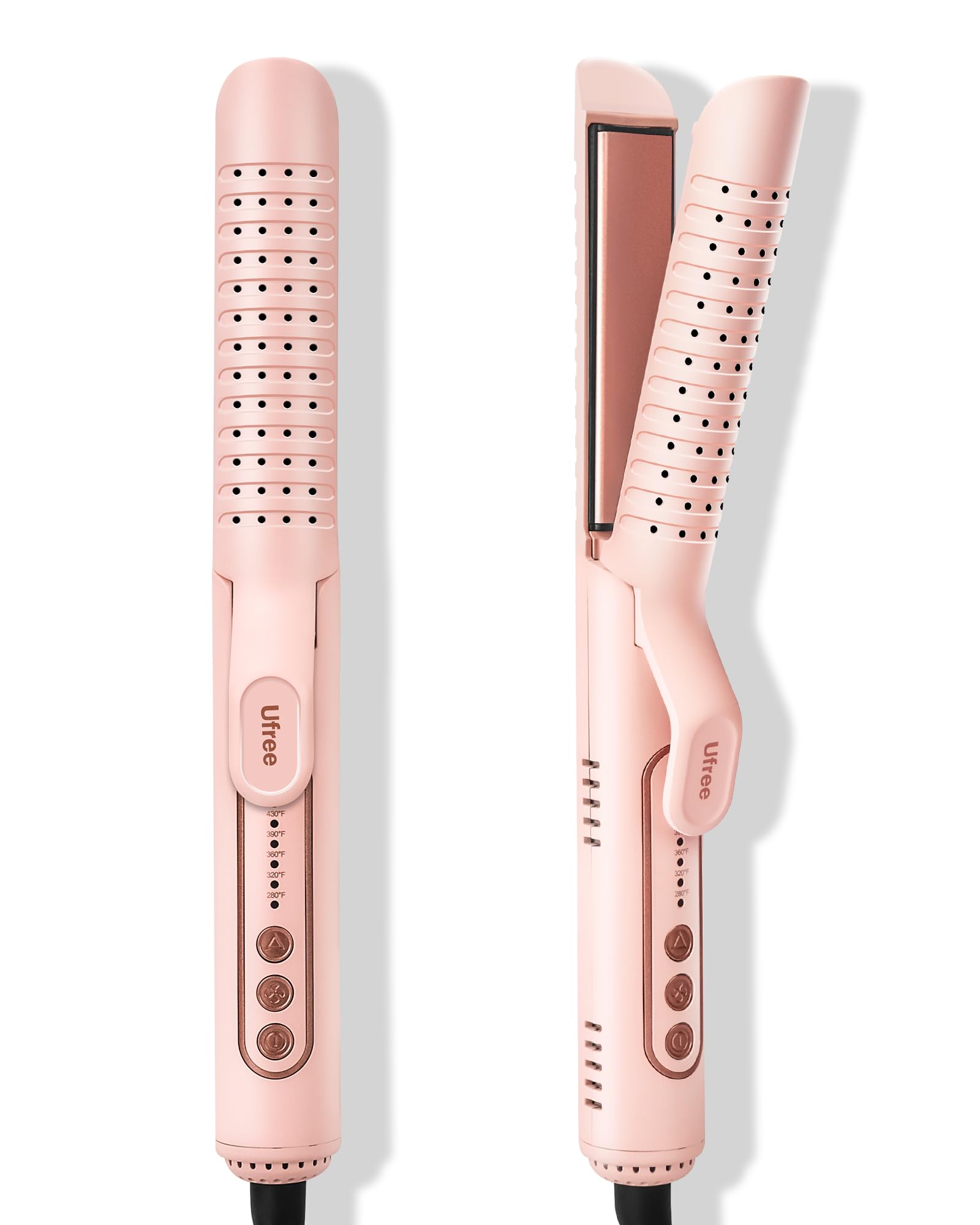 Modelador De Cabelo Ufree Airflow Curling Iron 2 Em 1