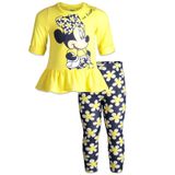 Conjunto De Roupas Disney Minnie Mouse Floral Toddler Girl 4t