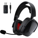 Fone De Ouvido Sem Fio Para Jogos Senzer X100 Com Microfone Para Pc Ps4 Ps5