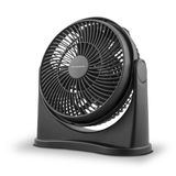 Ventilador De Mesa Air Monster 15655 High Velocity 3 Speed 20cm Preto