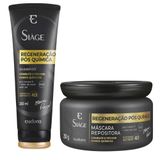 Kit Eudora Siàge Regeneração Pós Química Shampoo E Máscara