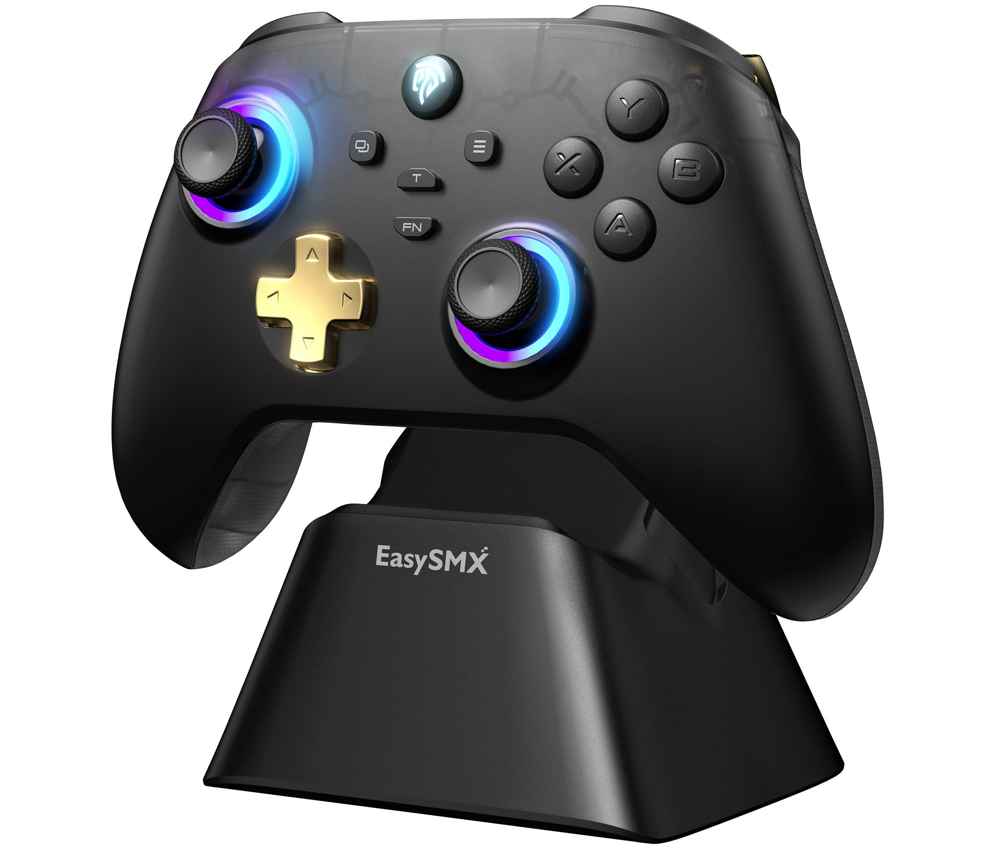 Controlador Easysmx D05 Pc Sem Fio Bluetooth Com Base De Carregamento