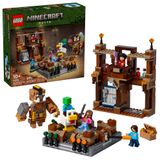 Brinquedo De Construção Lego Minecraft Woodland Mansion Fighting Ring