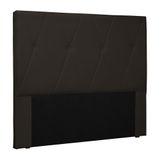 Cabeceira King Size 1,95m Yves Pu Marrom