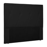 Cabeceira King Size 1,95m Yves Pu Preto