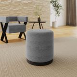 Puff Decorativo Redondo Estilo Industrial Orlando