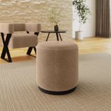 Puff Decorativo Redondo Estilo Industrial Orlando