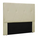 Cabeceira King Size 1,95m Yves Pu Marfim