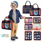 Brinquedo Educacional Busy Board Teefrye Toddler De 1 A 3 Anos